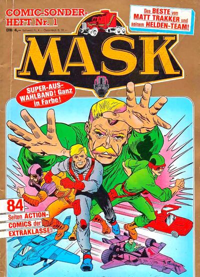 M.A.S.K. M.A.S.K. German special comic no. 1 M.A.S.K. M.A.S.K. German special comic no. 1